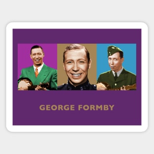 George Formby Sticker